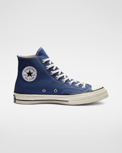 Converse, Tenisi Inalti Barbati Chuck 70 CXNHU7942, Negrii/Bleumarin
